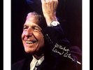 VERY RARE - LEONARD COHEN - FOLK LEGEND - ORIGINAL HAND SIGNED AUTOGRAPH