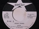 KICK: Right Thing 45 rare Soul