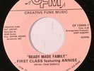 FIRST CLASS W/ ANNISE: Ready Made Family / Same 45 Hear  Soul