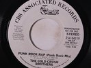 COLD CRUSH BROTHERS: Punk Rock Rap 45 Hear  (dj, almost M-) Rap/Hip-Hop