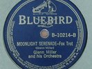 VERY RARE Glenn Miller 78 RPM - Moonlight Serenade - Sunrise Serenade - BB - NIC