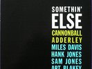 Cannonball Adderley Somethin' Else on Blue Note - Japan King LP GXK-8042