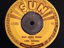 Carl Perkins Blue Suede Shoes/Honey Don't Sun 45 Rockabilly Near Mint