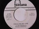 JOYCE KENNEDY: Could This Be Love / Paddle My Own Canoe 45 (dj) Soul