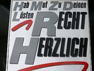 RECHT HERZLICH - Hab Mut zu Deinen Lüsten - LP 1982 - signiert  RAR