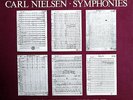 Carl Nielsen Complete Symphonies Live 1950-59 Jensen Tuxen Grondahl 3xLP NM