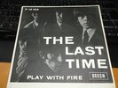 ROLLING STONES 45 THE LAST TIME+PS DENMARK RARE UK EXPORT