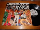 Just-Ice 80s HIP HOP DJ LP Back to the Old School 1986 USA ISSUE