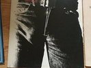 The Rolling Stones Sticky Fingers Original W/Zipper Good Condition Record Vinyl