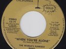 WORLD FUNKIEST BAND when you're alone 45 rare NORTHERN mod MODERN SOUL hear ??