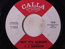 J.J. JACKSON: But Its Alright / Boogaloo Baby 45 Soul