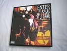 WU TANG CLAN Enter Wu Tang LP cover framed for wall mounting black/silver/walnut