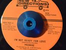 RARE 45 - PROMISE I WONDER /I'M NOT READY FOR LOVE Soul New Direction Listen