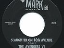 Hear? The Avengers VI -Slaughter on 10th Avenue/Time Bomb 1966 SURF EX Vinyl 45