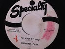 WYNONA CARR: I'm Mad At You / If I Pray 45 (dj, Sonny Bono tune, wol, label sta