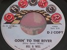 Rare Garage/R&B-BILL & WILL-Goin' To The River-CHECKER Promo-X-Over 2-Sider RARE