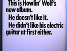 HOWLIN' WOLF  NEW ALBUM. HE DOESN'T LIKE IT RARE ORIG '68 CADET CONCEPT LP MINT
