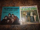 THE ROLLING STONES RECORD PICTURE SLEEVES ONLY GET OFF MY CLOUD & THE LAST TIMES