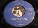 PYRAMIDS Surf 45 Best #102 Penetration b/w Here Comes Marsha VG+