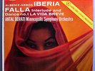 MERCURY LIVING PRESENCE STEREO AUDIOPHILE LP ALBENIZ/DE FALLA IBERIA VERY NICE