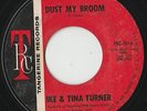 RARE ORIG NORTHERN SOUL 45 - IKE & TINA TURNER - DUST MY BROOM - TANGERINE