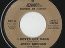 RARE ORIG NORTHERN SOUL FUNK 45 - JESSE MORGAN - I GOTTA GET BACK - JESMOR