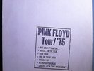 PINK FLOYD TOUR '75 INSANELY RARE ORIGINAL '75 CAPITOL WHITE LABEL PROMO-ONLY LP