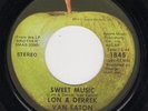 BEATLES 45 LON & D VAN EATON SWEET MUSIC GEORGE HARRISON APPLE LOS ANGELES 1845