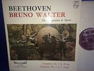 @PHILIPS HI-FI STEREO SABL 167 *BRUNO WALTER* BEETHOVEN SYMPHONY NOS.4 & 5* NM