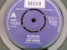 Cock Sparrer original - we love you/chip on my shoulder DECCA fr13732 punk 1977