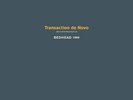 BEDHEAD - TRANSACTION DE NOVO (180GM) NEW VINYL