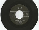 Rare 45 R&B/Doowop Bim-1 Joe Caldwell/Majestics 
