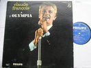 CLAUDE FRANCOIS à l'Olympia VG++ CANADA ORIG 1964 PHILIPS LP  Vinyle