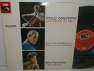 ASD 655 Elgar Cello Concerto Jacqueline Du Pre & Sea Pictures Janet Baker LSO