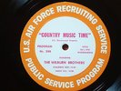 Country Music Time #249 #250 Wilburn Brothers Jordanaires US Air Force LP RADIO