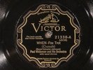 78 RPM  Paul Whiteman and His Orchestra, Victor 21338, 
