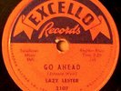 BLUES 78 LAZY LESTER GO AHEAD THEY CALL ME LAZY EXCELLO 2107 SCARCE NICE COPY