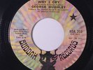 GEORGE HUGHLEY: That's Why I Cry / You're My Everything 45 (dj) rare Soul