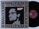 MALCOLM X Talks To Young People DOUGLAS LP
