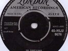ROY ORBISON-2 RARE IRISH PRESSED 45s-IN DREAMS+IT's OVER-LONDON-POP-BEAT