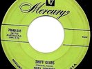Tibby Edwards 45 RPM on Mercury 1955 Shift Gears (Country Bopper) Hear it
