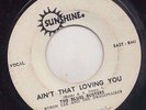 '67 SUNSHINE JOHNNIE TAYLOR COVER 45 AIN'T THAT LOVING YOU BLUES BUSTERS ?