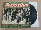 STATUS QUO  LIVE IN NORTH WEST OF ENGLAND 1970  7'  INCH SINGLE   LIMITED