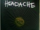 BIG BLACK Headache / Heartbeat Body Bag UK version w/ gold foil Steve Albini