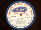 Country Music Time #231 #232 Glaser Brothers Jim Reeves US Air Force LP RADIO