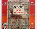 AC/DC HIGH VOLTAGE - RARE 1975 VINYL LP BLUE ROO ALBERT LABEL AUSSIE PRESSING