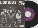 THE OUTSIDERS: Felt Like I Wanted To Cry   RARE DUTCH BEAT GARAGE PS