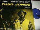 THAD JONES : THE MAGNIFICENT VOL. 3 LP 1974 BLUE NOTE BLP 81546 GERMANY