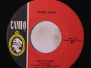 BOBBY PARIS: Night Owl / Tears On My Pillow 45 (co) rare Soul