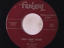 SID WAYNE: Deep Dark Secret / It Wuz The Fuzz 45 (dj, rubber stamp ol) rare Sou